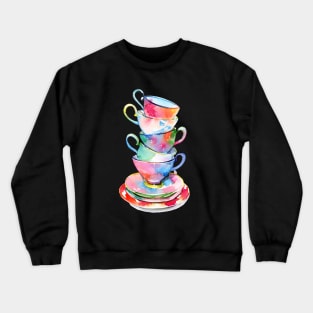 Cosmic tea party Crewneck Sweatshirt